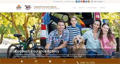 Desktop Screenshot of cogswellinsurance.com